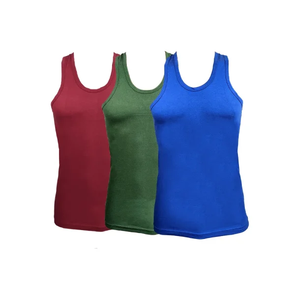 LOCK Men Colour Vest With Sleeves