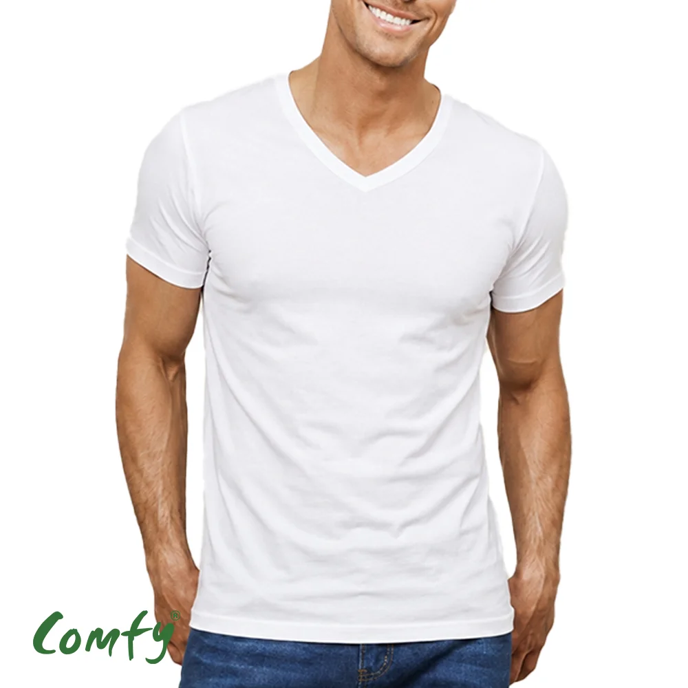 COMFY - Men's Vest  V-Neck With Sleeves