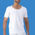 VYAYA Men's Vest Crew Neck With Sleeves